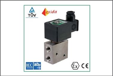 Industrielle elektropneumatisches Ventil-Hochdruckzusätze 24VDC 220VAC 0.15-2.4Mpa