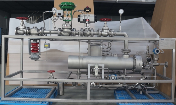 Industrieller Gleiter angebrachte Ausrüstung für Wärmetauscher-Dampf-Ventil