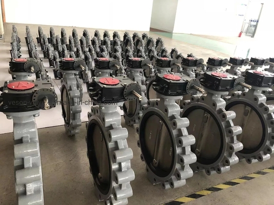 Pneumatic Lug Butterfly Valve with EPDM Seal for Industrial Use