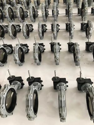 Lug-Typ 150lb Schmetterlingsventil mit Aluminiumbronze-Scheibe