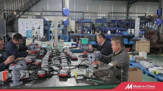 ASME B16.34 Pneumatic Ball Valve with 8Nm-4583N.m Torque and CF8/CF8M/CF3M Construction