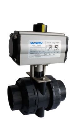 Pneumatic Actuator with ISO5211 Standard and PN1.0-32.0MPa Pressure Range for 1 inch-12 inch Automated Ball Valve