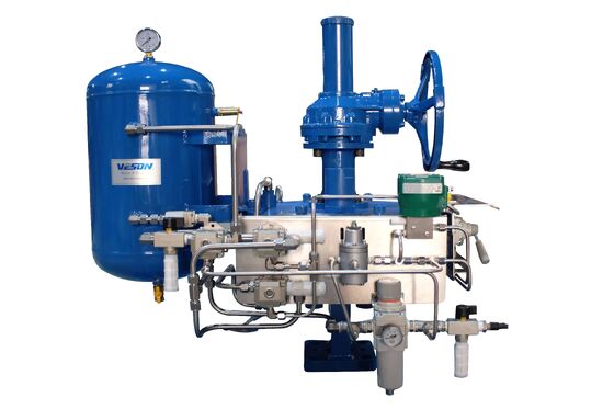 Doppelwirkender pneumatischer linearer Aktor aus Stahl für kundenspezifische Ventilanwendungen