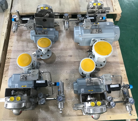 Automatisches zweiseitiges Pneumatisches Kugelventilpaket zur präzisen Dosisflussregelung