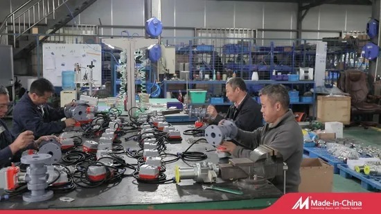 ASME B16.34 Pneumatic Ball Valve with 8Nm-4583N.m Torque and CF8/CF8M/CF3M Construction