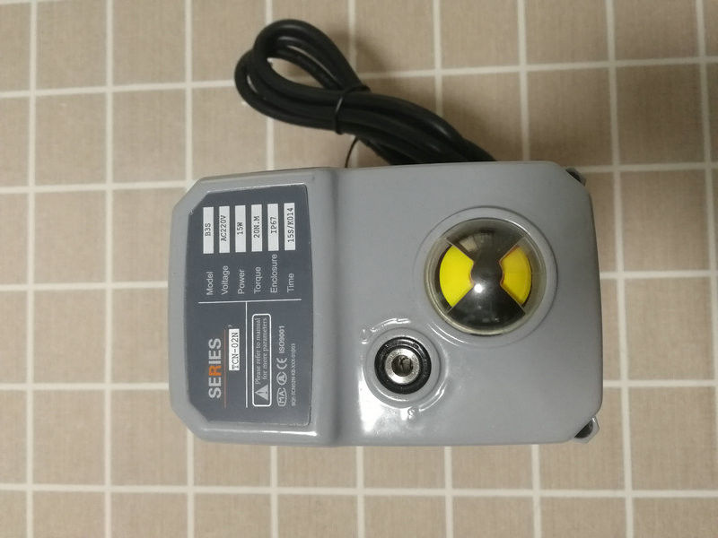 Anodisierter elektropneumatischer Positionierer mit Drehmomentbereich von 10 bis 500 Nm
