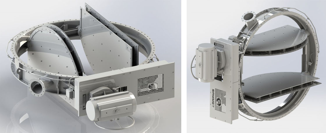 ISO 5211 Flansch 180-Grad-Pneumatikaktuator mit NBR-Nitrilkautschukdichtung für verbesserte Haltbarkeit und Ventilsteuerung