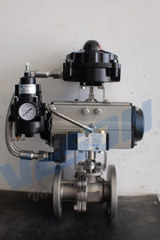 Pneumatisches Ventil-mittlere Temperatur-Medien der Notabschaltungs-CS/SS304