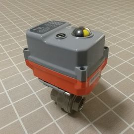 Messingedelstahl-elektrische betätigte Kugelventil-hohe Verschleißfestigkeit