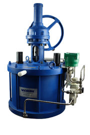 Schieber-pneumatische Linear-Verstellgerät 10Mpa 1-jährige Garantie Druck--20℃~+80℃